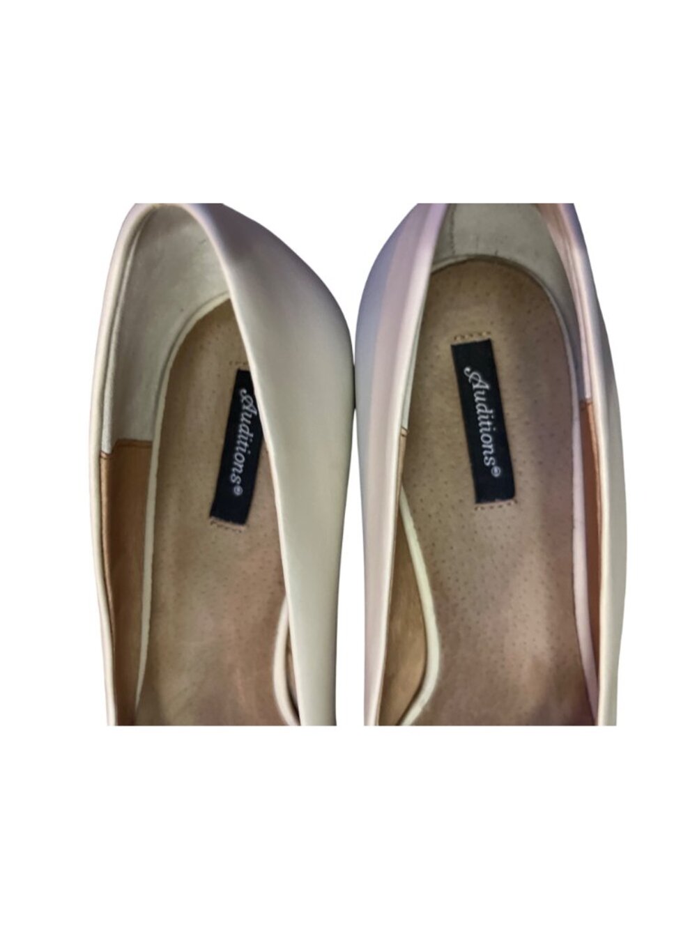 Vintage Auditions Two Tone Leather Pumps 12 SS Narrow Used - Picture 11 of 15